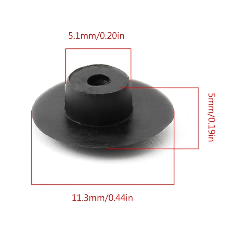 10 Pcs Black Rubber Headset Screw Cover Bike Rubber Stem Top Cover Headset Cap Dustproof Cycling Parts Easily To Install