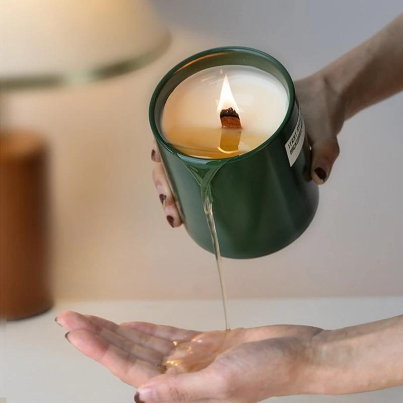 Low-temperature Candles Plant Essential Oil Aromatherapy Candles Simple and Fashionable Home Smokeless Candles Hotel Souvenirs