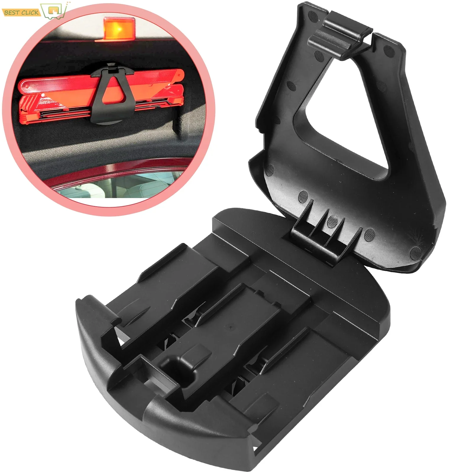 Emergency Warning Triangle Holder Bracket A2048900114 for Mercedes W204 W212 E260 C180 CLS300, Fixing Support
