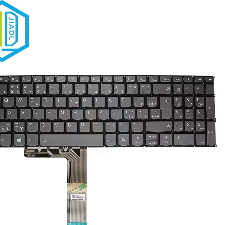 CZ Czech Backlit Laptop Keyboard For Lenovo Air 15 2020 IdeaPad 5-15 5-15ARE05 5-15ITL05 5-15IIL05 Backlight Keyboards AI Keys
