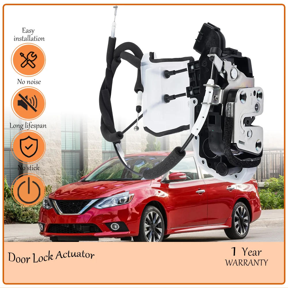 

Door Lock Actuator Front Right OEM 80500-9N00A,80500-ZY80A Fit for Nissan Sentra 2013-2019 Sedan Passenger Side Latch Assembly