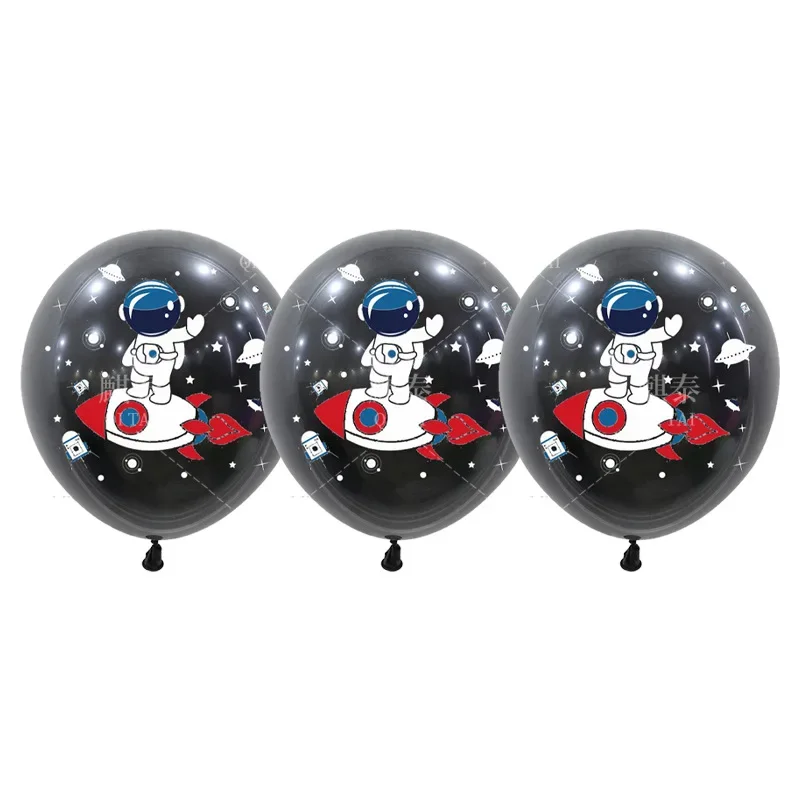 Esplorazione di palloncini a tema astronauta nello spazio, decorazione per feste di compleanno per bambini, decorazioni per baby shower globos per