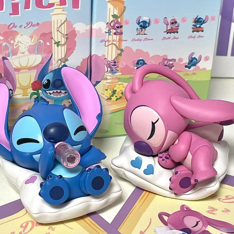 

Genuine Disney Stitch Playful Dating Series Blind Box Blind Box Cute New Blind Box Gift Decor Kawaii Good Gifts Customization