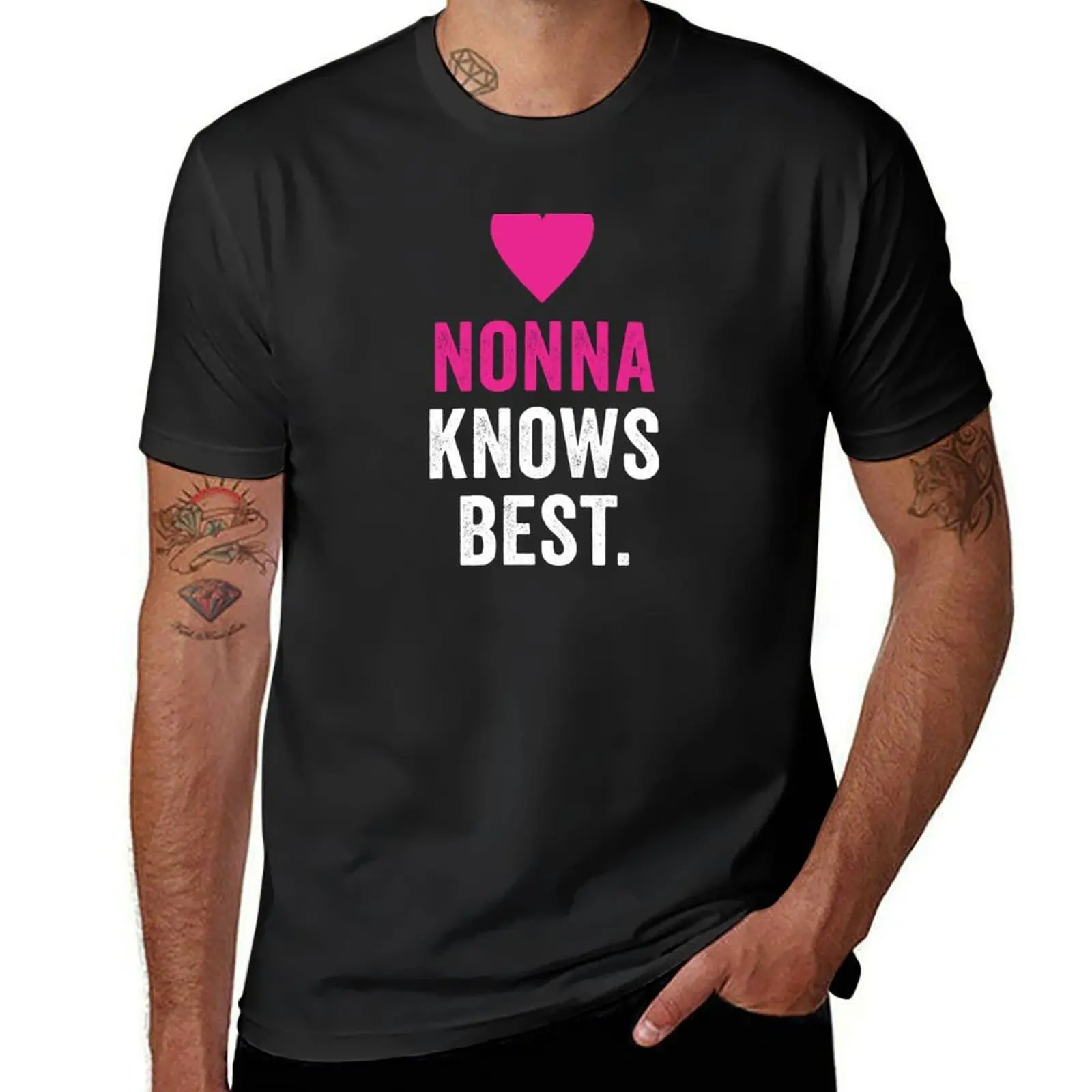 

Nonna Knows Best T-Shirt plus size tops boys whites oversizeds heavyweights mens big and tall t shirts