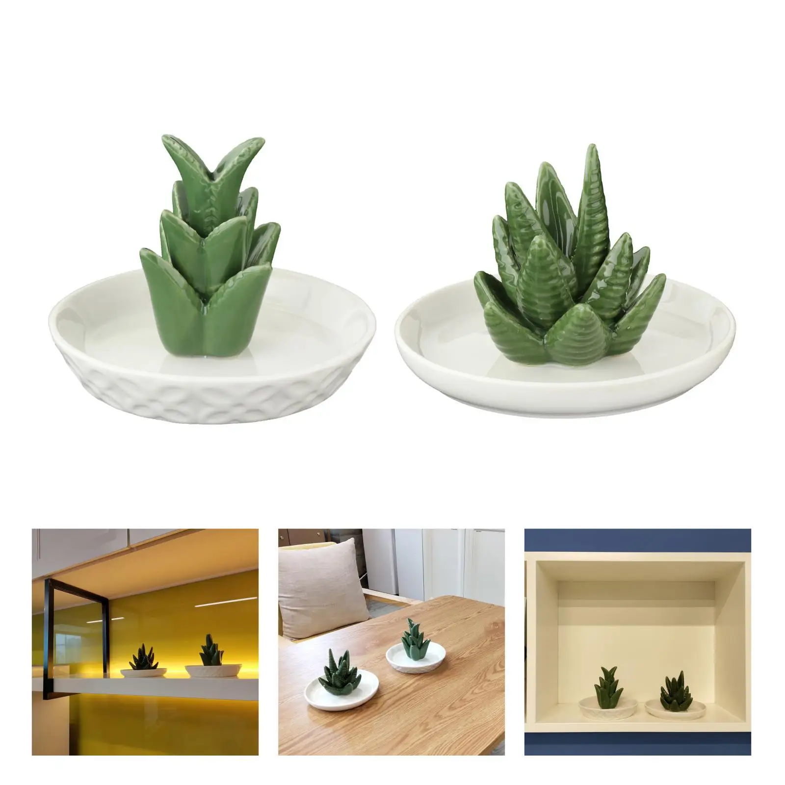 

Керамический держатель для ювелирных изделий, декоративное блюдо, серьги, ожерелье, органайзер, декор