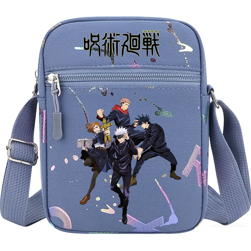 Jujutsu Kaisen Handytasche Itadori Yuji Umhängetasche Kugisaki Nobara Fushiguro Megumi Geldbörse Ryomen Sukuna Handtasche