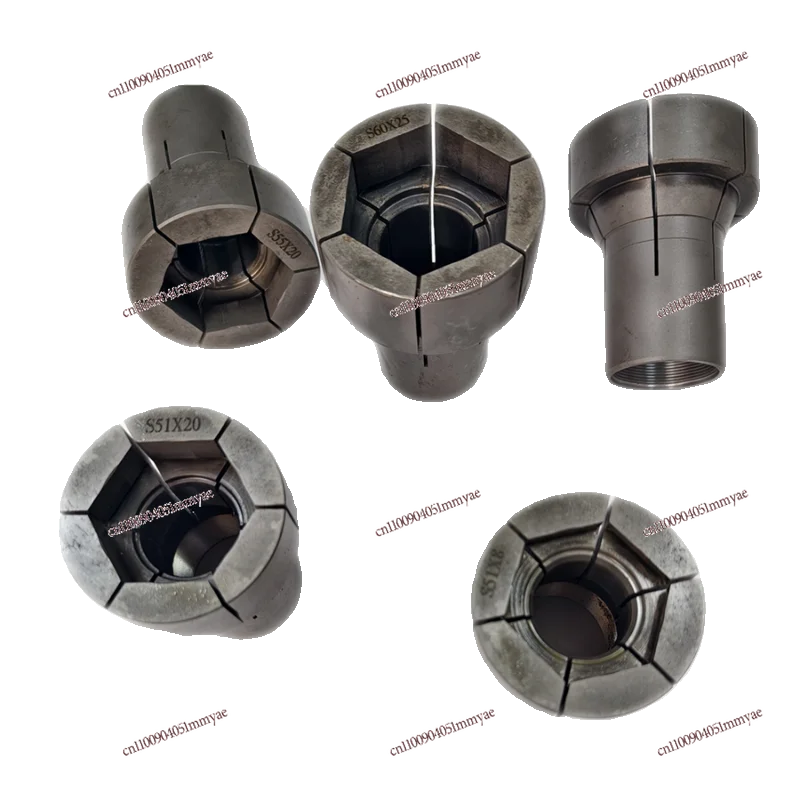 Large 6 angle chuck instrument numerical control lathe hexagonal 6 open chuck high frequency quenching and hardening
