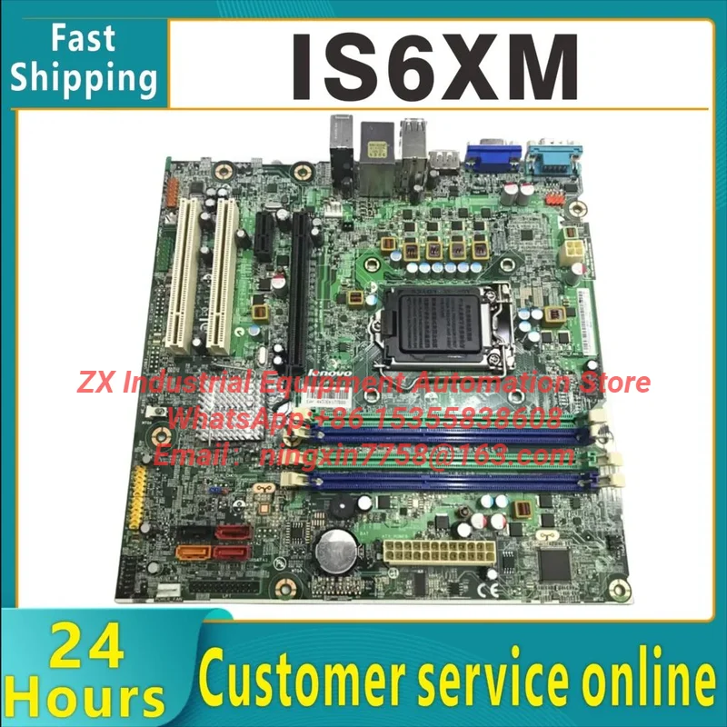 IS6XM REV: 1,0 para M91 M91P M6300T M8300T placa base de escritorio LGA 1155 DDR3 100% prueba
