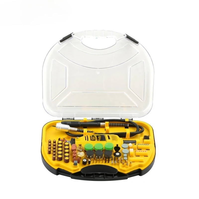 Carving power tools electric grinder Wenwan handheld small cutting machine jade wood carving nuclear carving grinding set