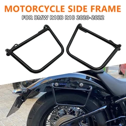 Motorcycle Rear Luggage Bag Rail Support Guardrail For BMW R18 R18B 2020 2021 2022 Accessories Fashion Side Bags Frame Black