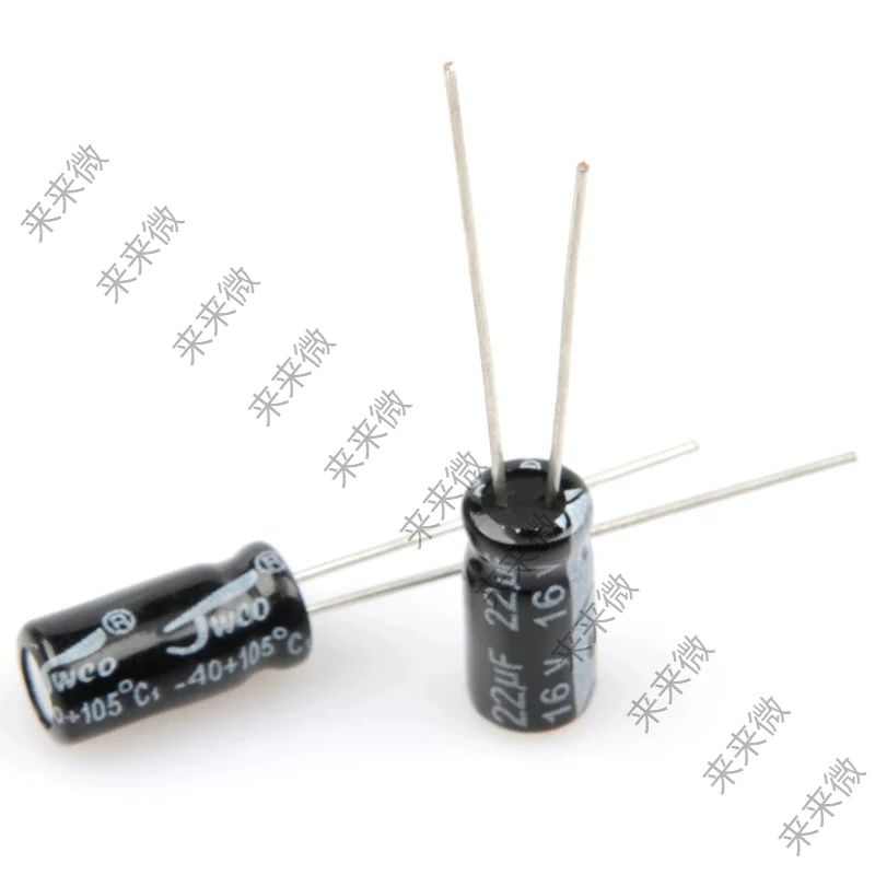 20PCS high quality electrolytic capacitor 16V 22UF volume 5 * 11MM