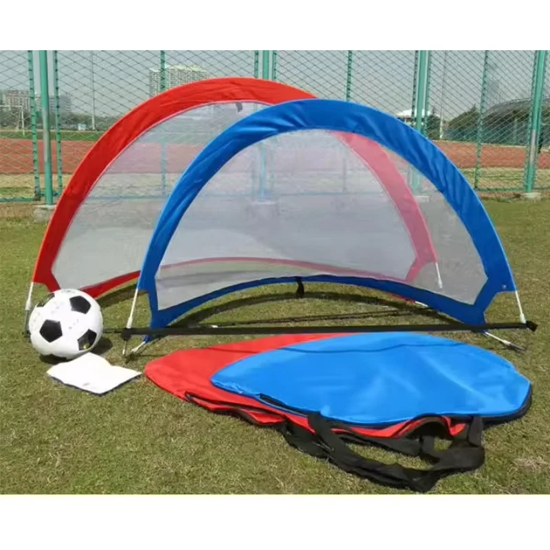 

Новые высококачественные портативные футбольные ворота, складная интеллектуальная тренировочная портативная детская сетка