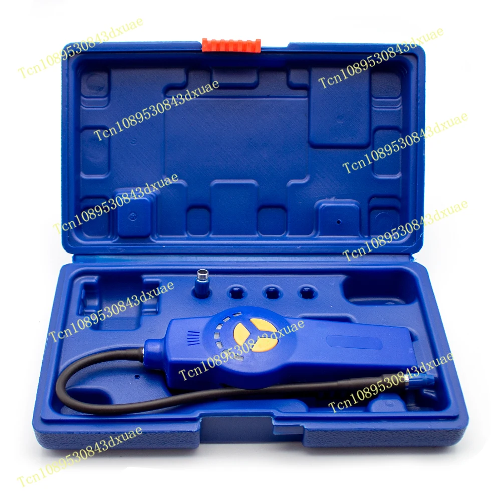 DSA-200 Halogen Gas Detector Alarm Freon CFC HFC HCFC Refrigerant Leakage Halogen Monitor Analyzer Tester Meter R134A HVAC