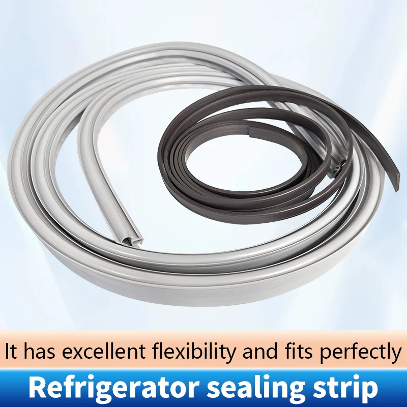 2.5m Long strip uncut delivery refrigerator sealing door gap strip freezer closure  door pad film with magnet #004