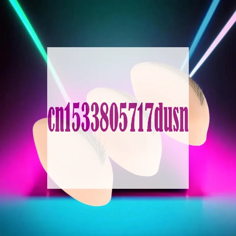 1 Stück Wimpern-Übungs-Silikonmodell mit realistischen Wimpernverlängerungen, wiederverwendbares Trainings-Augenlid-Wimpernverlängerungswerkzeug