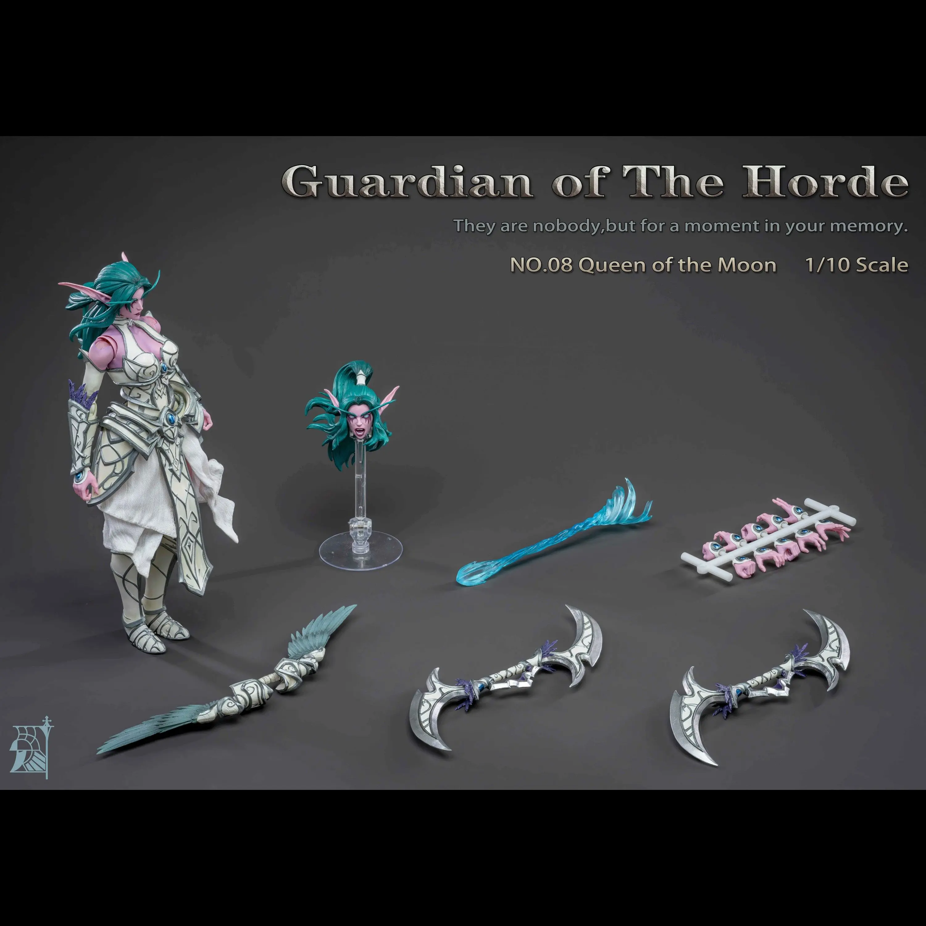 

Подвижная фигурка Королевы Луны из серии Guardian Of The Horde 08 от Greyknight, масштаб 1:10