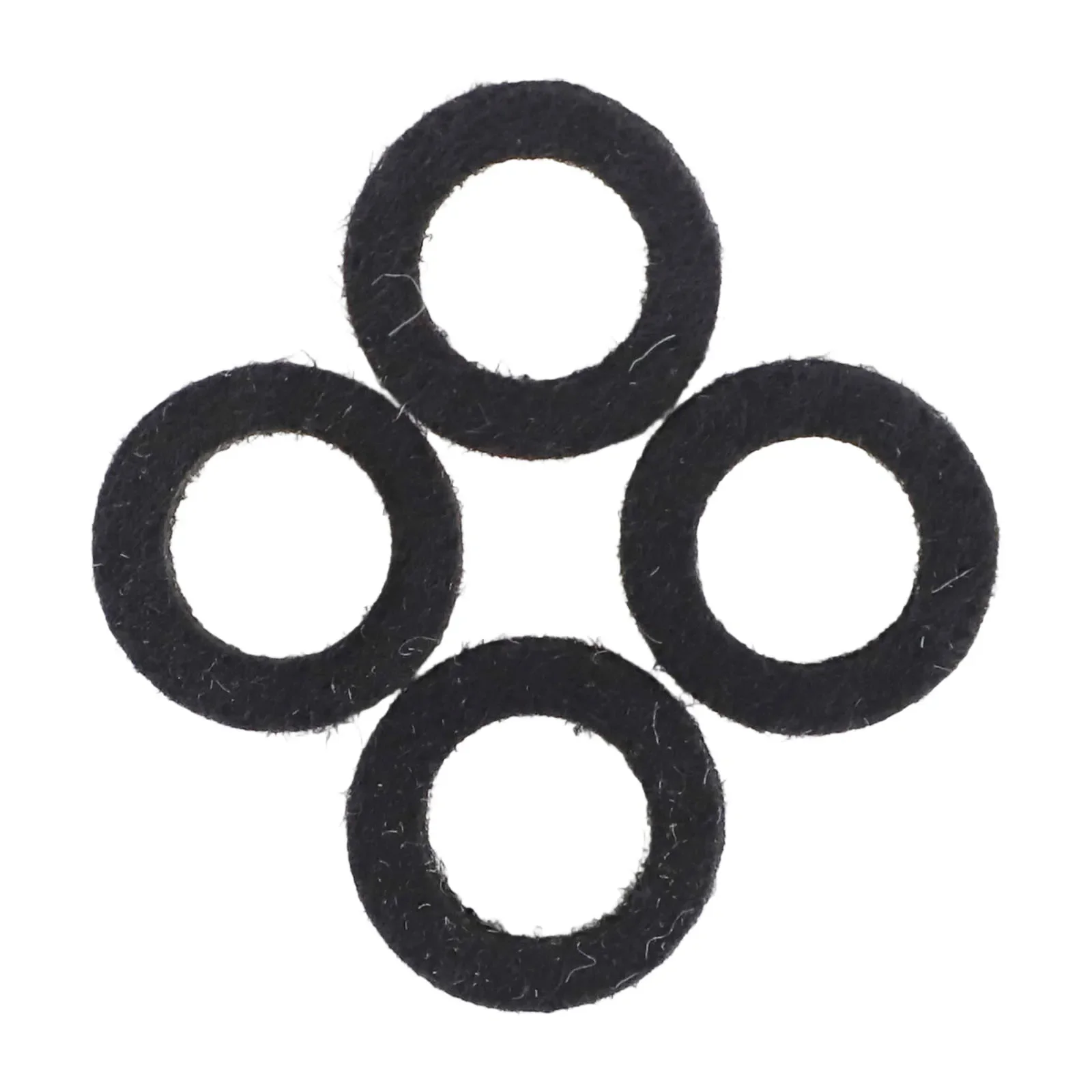 

Набор колец-подушек для трубы, 100 предметов из фетра диаметром 18 мм для ухода за инструментами, предназначенный для защиты от прослушивания музыкантов