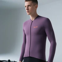 RAUDAX-Camiseta de ciclismo ligera y de alta elasticidad para hombre, Top transpirable de manga larga para otoño, ropa de bicicleta, Maillot, camisa de ciclista