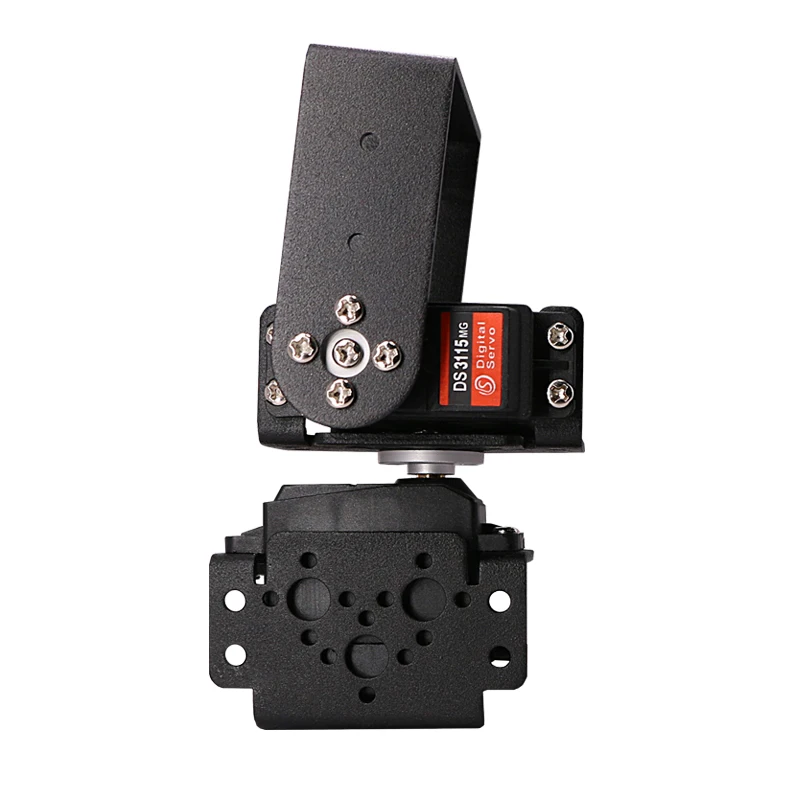 2 Dof Rotating Robot Platform Without MG996 Servo Bracket Metallic Construction for Robot Arm Camera Programmable Robot DIY Kit