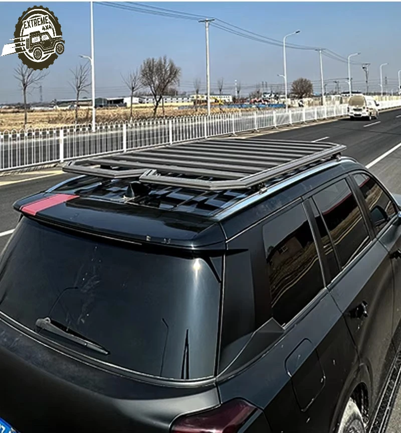 

Car Roof Rack Aluminum Alloy Anti - Corrosion Windproof and Rainproof No-drill Installation