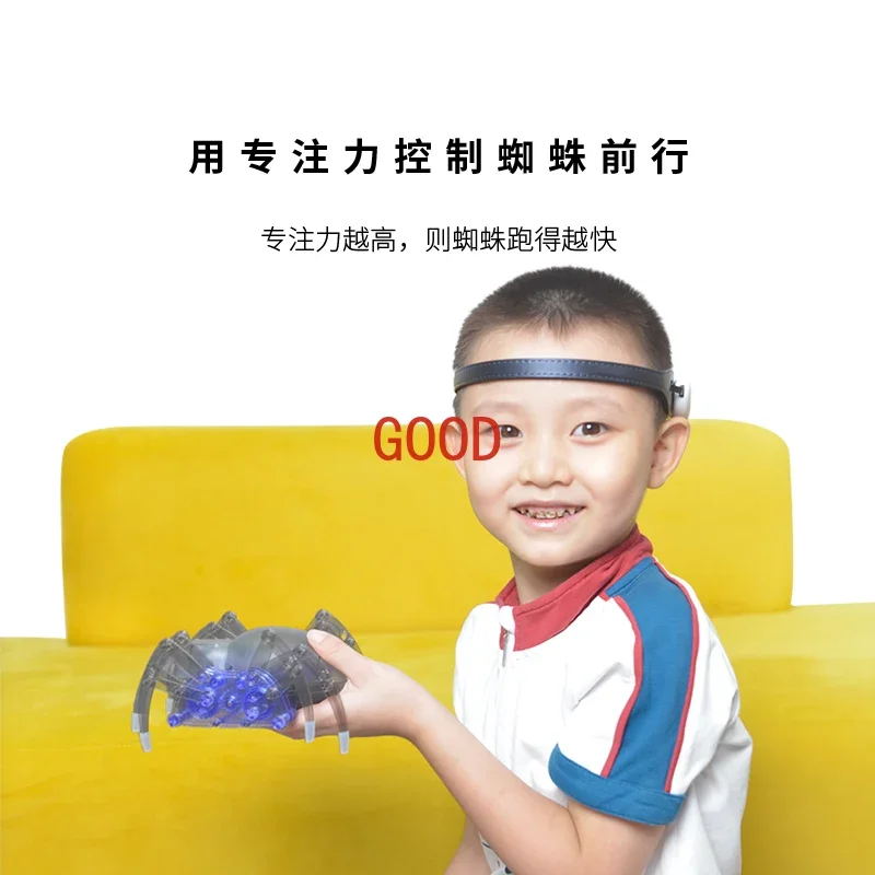 スパイダースーツの長いバッテリー寿命、3つのアプリのブレインウェーブ検出、実践的な能力を向上させるためのDIYアセンブリ