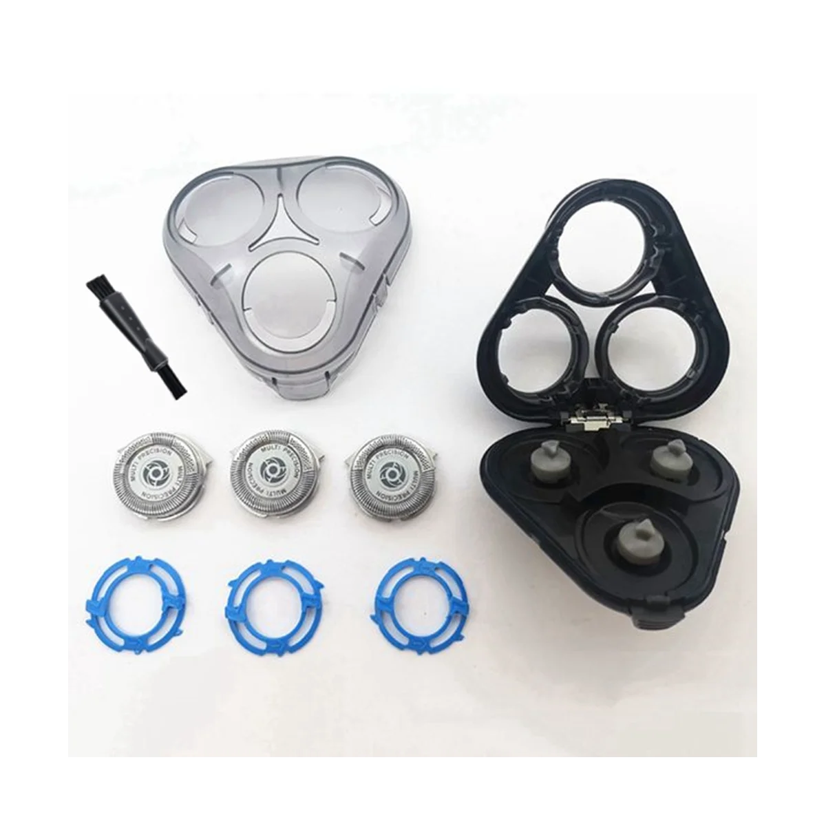 Conjunto de cabezal completo de repuesto para afeitadoras Philips Norelco Series S5000, S5370, S5571, S5420, S5140, S5078, S5077, S5050