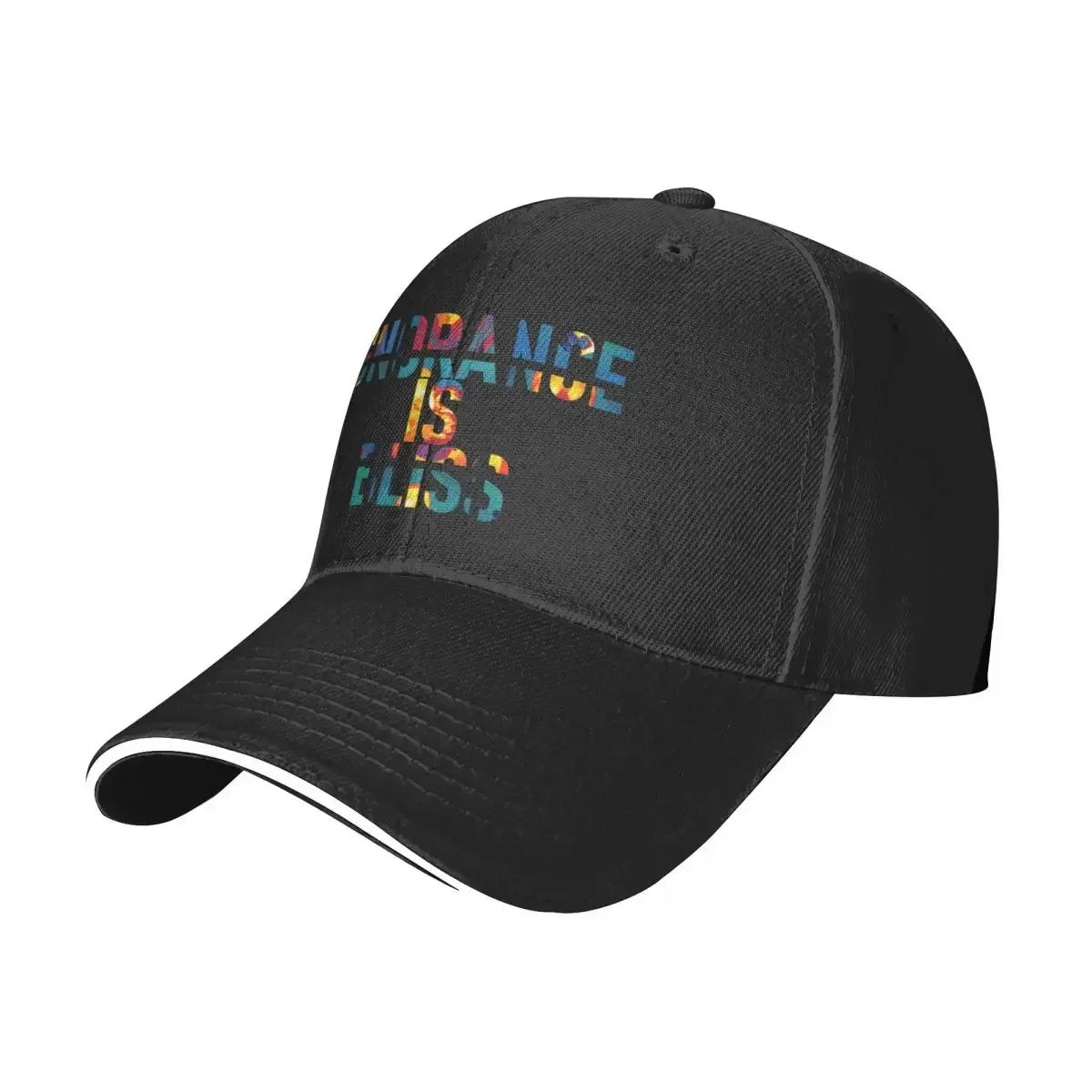 Ignorance is Bliss Baseball Cap Icon Hat Man Luxury Golf Men Women's