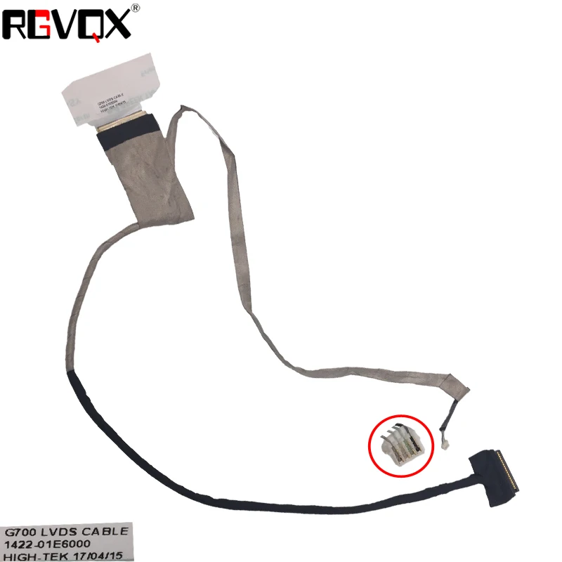 New Laptop Cable For Lenovo G700 G710 G700A G710A PN:1422-01E6000 1422-01DT000 Repair Notebook LCD LVDS CABLE