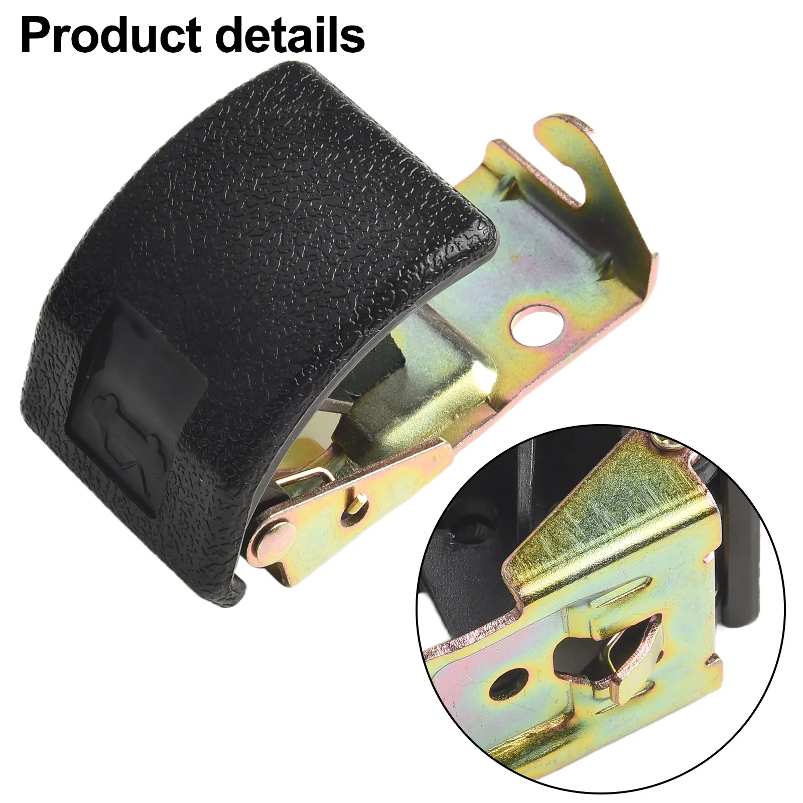 

Automobile Accessories Hood Lock Release Handle Metal Components Replacement Part Wear-resistant Anti-corrosion Auto Repair