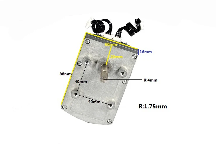 Feetech Servo Torsi Tinggi SM150 180KG.cm 0-360 Derajat 12V Encoder Magnetik RS485 Mendukung Mainan Radio Kontrol