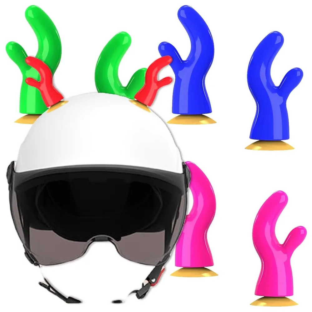 

Motorcycle Headgear Antlers,Helmets Reindeer Antlers,Helmet Cute Reindeer Horn Sticker,Motocyle Helmet Decor Accessories