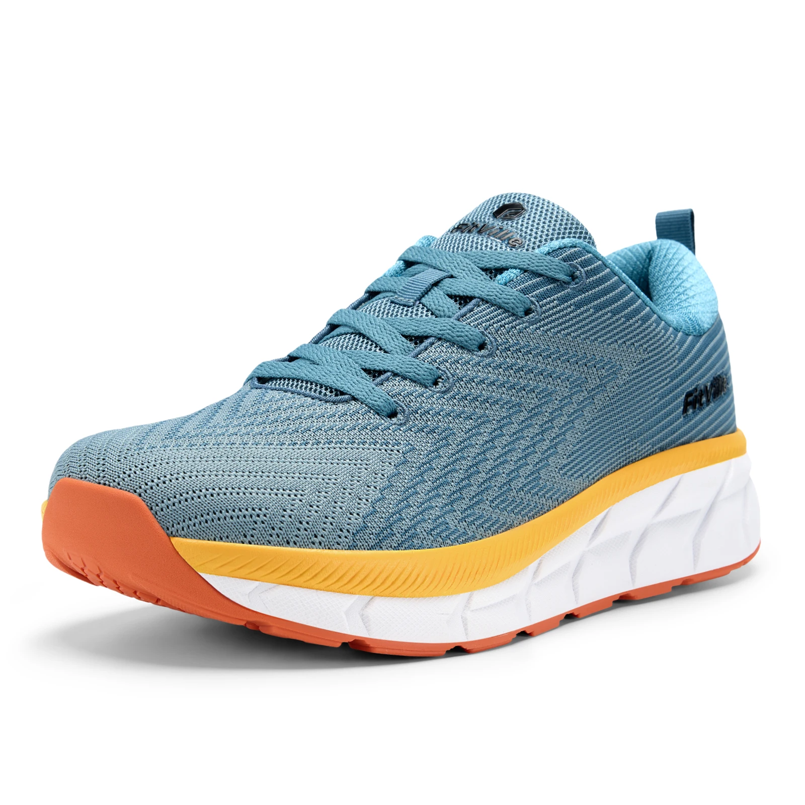 

FitVille Men' Sports Shoes Extra Wide Casual Sneakers Lightweight Cushioning Hiking Running Jogging Shoes for Men Arch Support