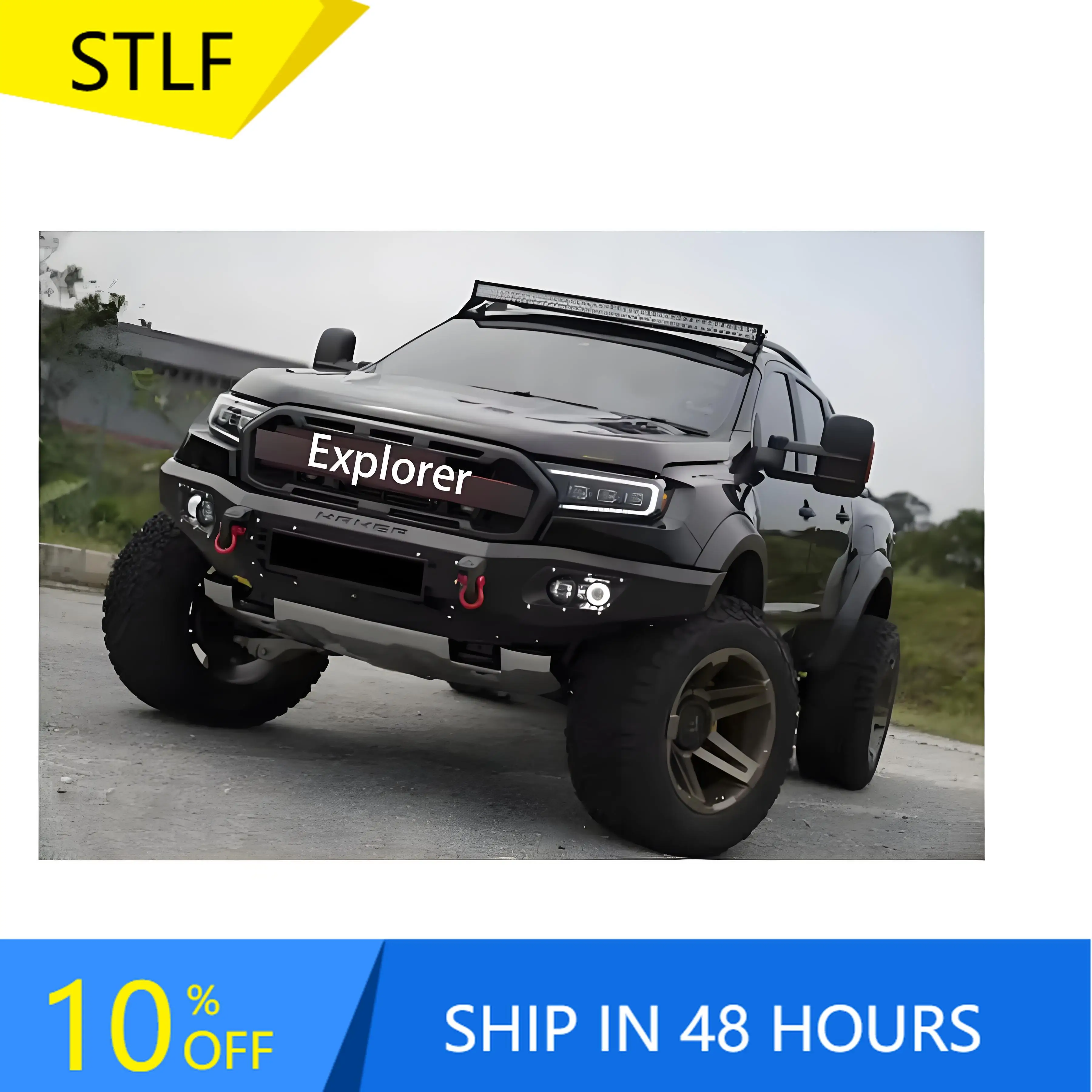 

STLFHM Ranger Steel Front Bumper for Ranger T7 T8 Raptor Steel Bumper Bar Car Bumpers for Ranger 2012-2021 Thailand Parts
