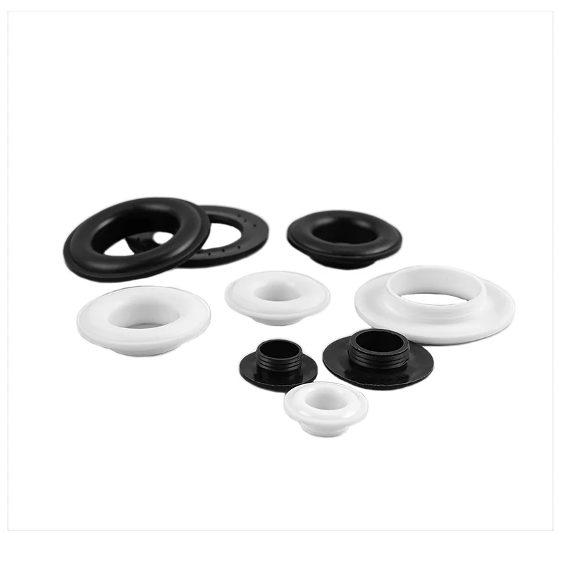 100 قطعة من البلاستيك ماتي الصحافة الثقوب جروميت حبل العين مشبك الزخرفية لغطاء الستار الجلود الحرفية حقيبة الملابس والاكسسوارات #3