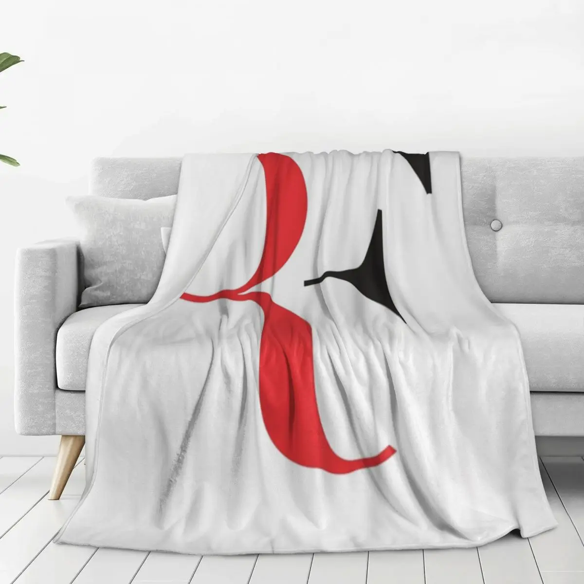 

Roger Federer Blankets Flannel Sofa Throw Blanket Multi-function Throw Blankets for Home Bedroom Office Throws Bedspread Quilt