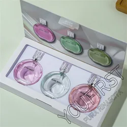 Luxusmarke Parfüm Frauen 90ml Geschenk box 3 stücke Set dauerhaften Duft Blumen duft Eau de Parfum Pheromon Parfums aromatischen Wat