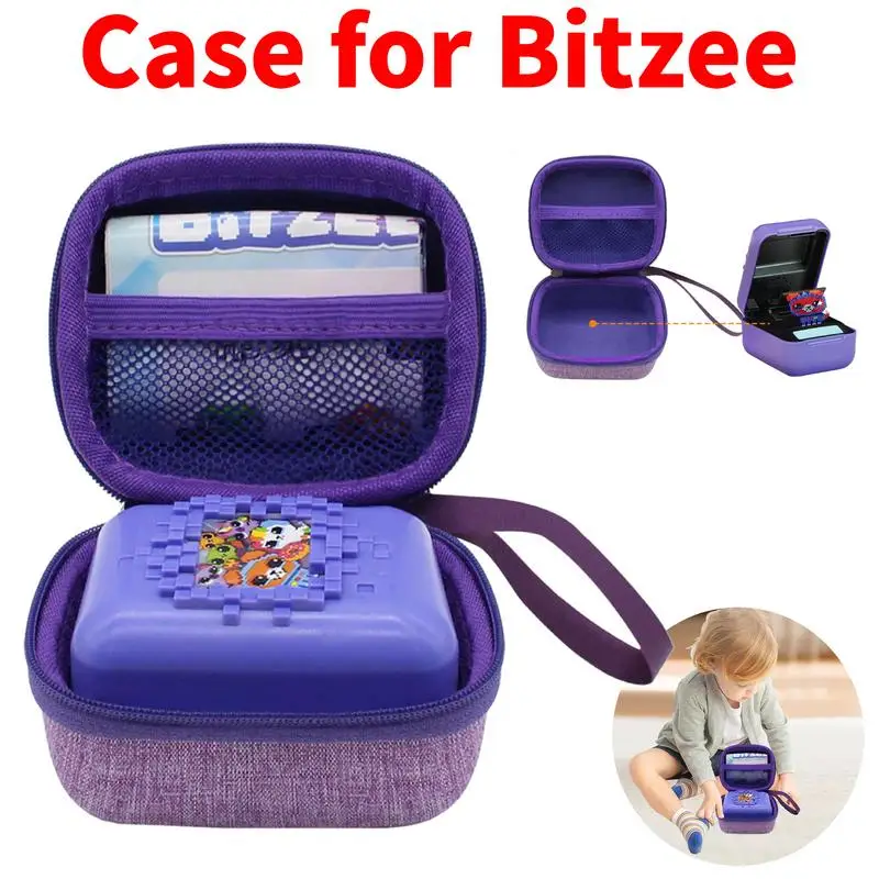 Bolsa de almacenamiento ForBitzee, juguete interactivo, bolsa protectora Digital para mascotas, Estuche de transporte duro EVA, estuche a prueba de golpes, accesorios para juegos