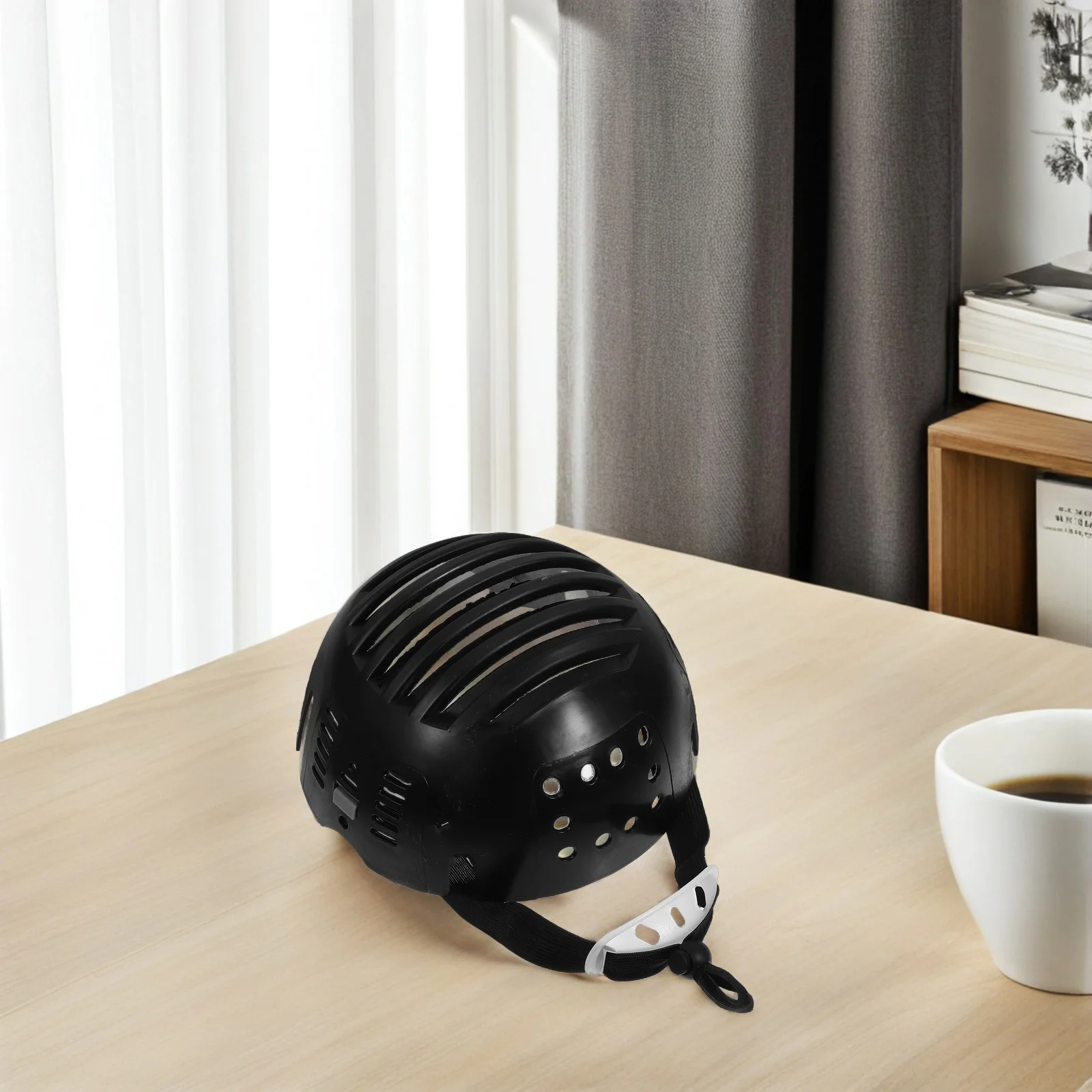 غطاء عثرة من البولي ايثيلين، أشرطة حزام أمان للذقن للعمل، قبعة صلبة، إدراجات واقية للبناء #6