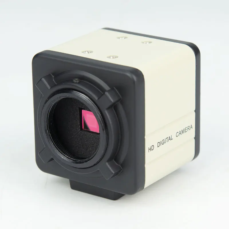 Sony-مستشعر CCD مقاس 1/3 بوصة ، عدسة كاميرا صناعية ، مجهر خرج BNC AV ، واجهة تثبيت C