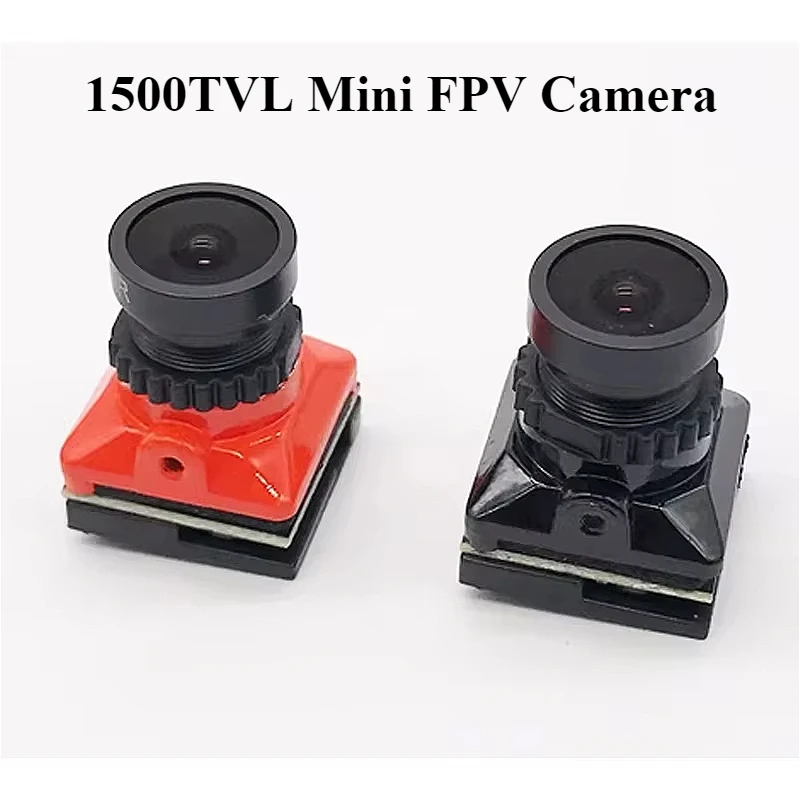 NEW 1/3 CMOS 1500TVL B19 Mini FPV Camera 2.1mm Lens Power 5V-30V PAL / NTSC With OSD Internal Adjustable For RC FPV Racing Drone