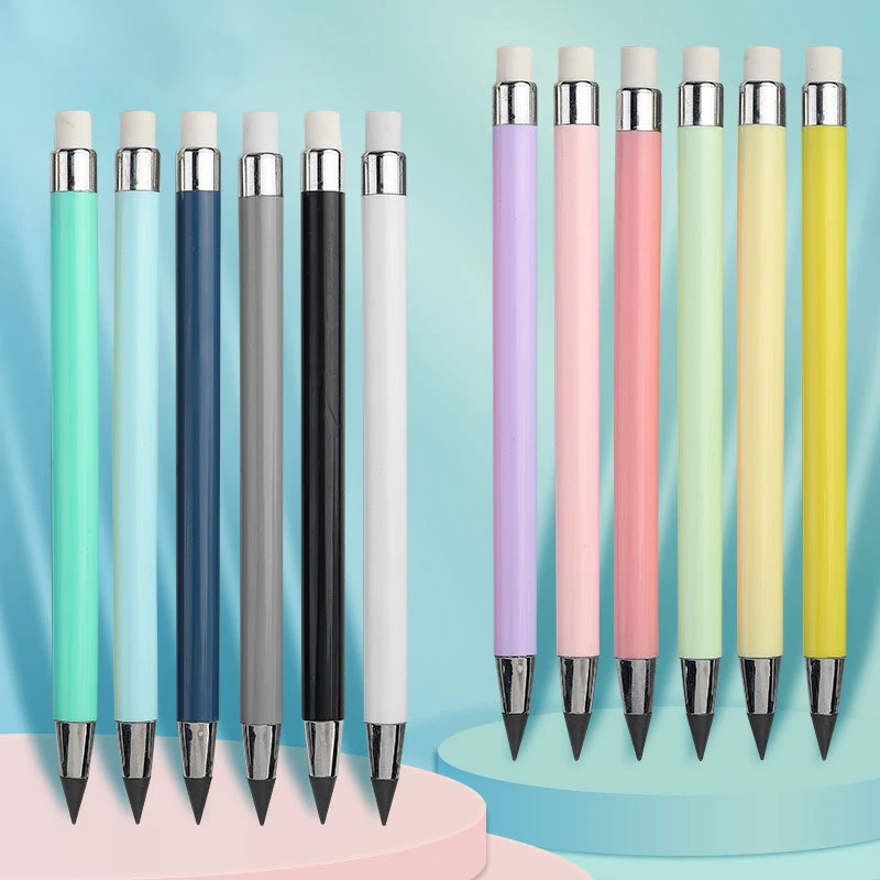 Eternal Pencil Unlimited Writing Pen Art Sketch Writing No Ink Pen Magic Pencils Kawaii HB School Supplies Stationery