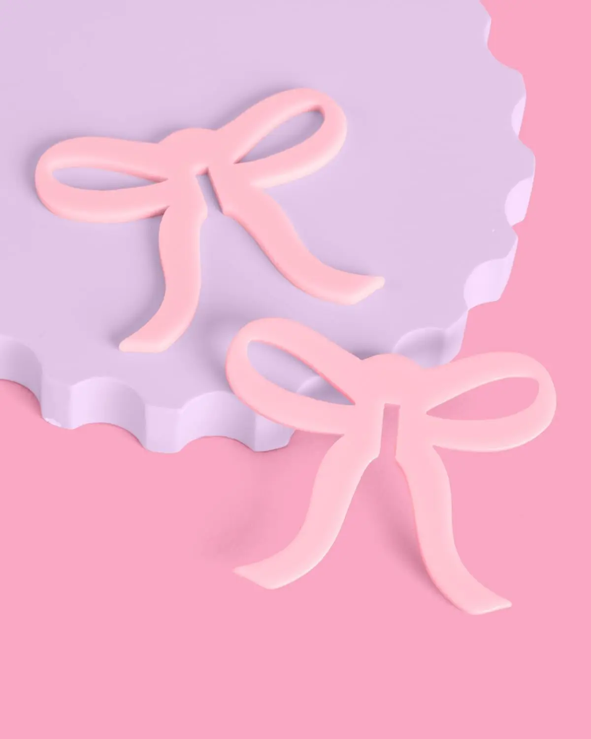 Pink Bow Drink Markers Table Decoration Bow Drink Tag Charm Engagement Party Goblet Glass Accessories Anniversary Decoration