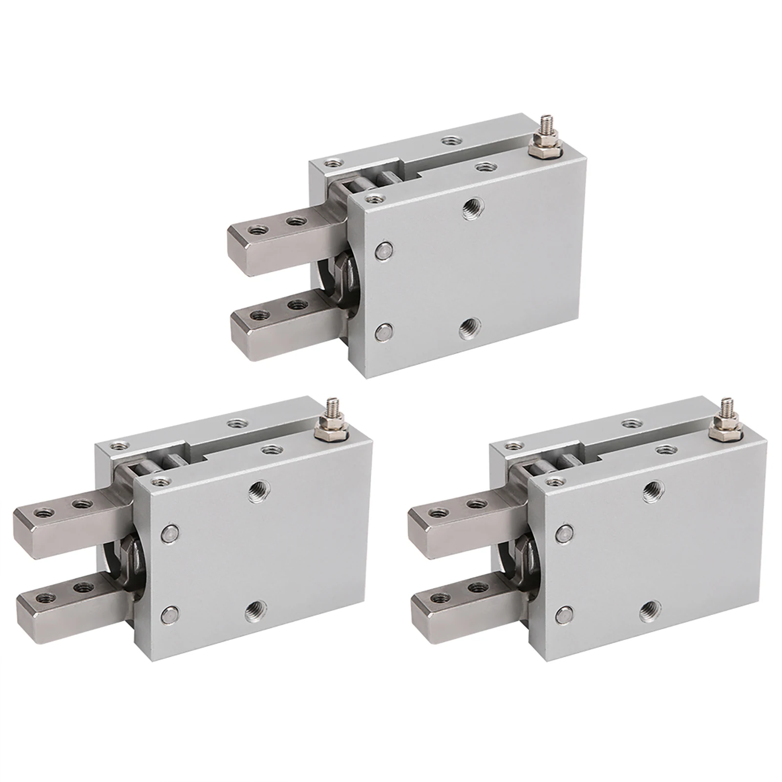 Silinder Pneumatik Udara MHZ2 Silinder MHC2 Silinder Jari Pneumatik Aksi Tunggal Ganda Udara Presisi Tinggi