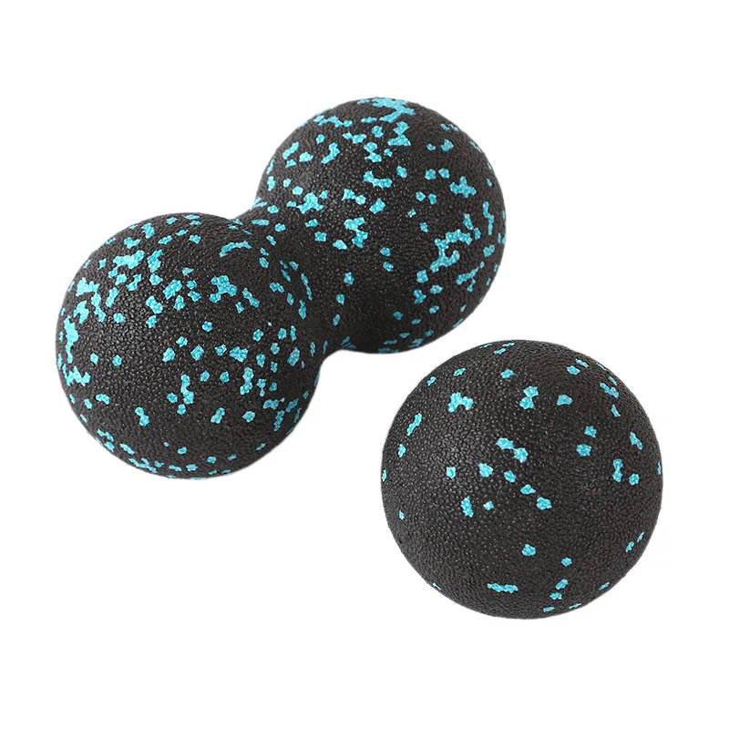 EPP 8cm Peanut Balls massaggio del corpo Fascia Ball rilassamento muscolare ad alta densità Lacrosse Fitness Yoga Myofascia Ball alleviare il dolore