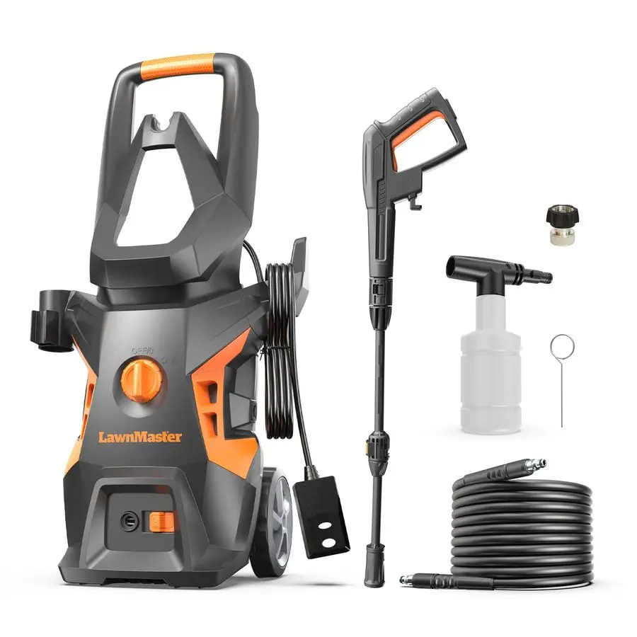 

LT3061800C Electric Pressure Washer 13 Amp 1.4 GPM 2100 Max PSI with Foam Bottle CSA Certified