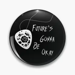 Yoongi D Day  Soft Button Pin Decor Hat Metal Cute Cartoon Brooch Lapel Pin Women Jewelry Badge Lover Clothes Collar Fashion