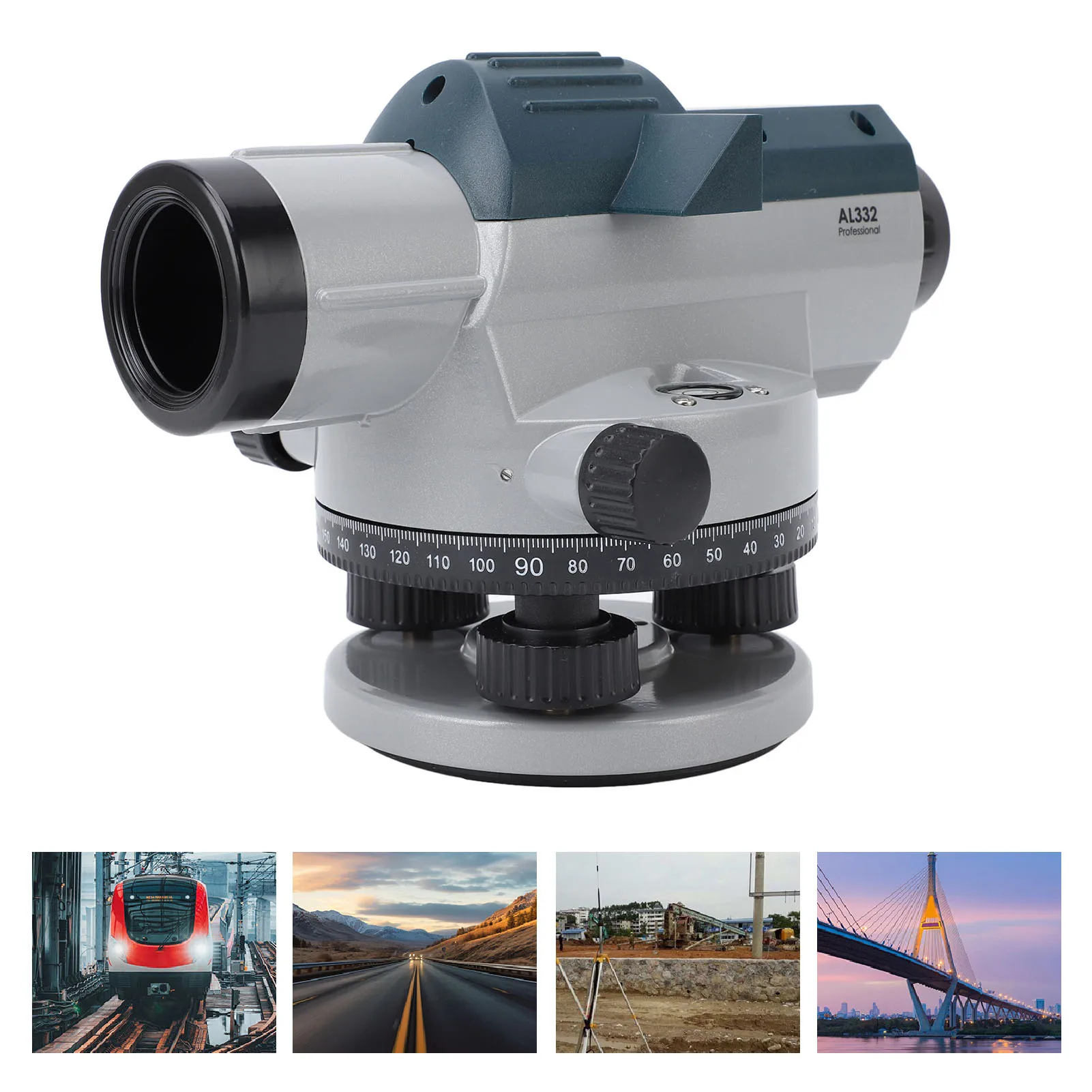 

Optical Level 32X Magnification Accurate Surveying Tool with Magnetic Dampened Compensator Optical Level Optical Surveying Tool