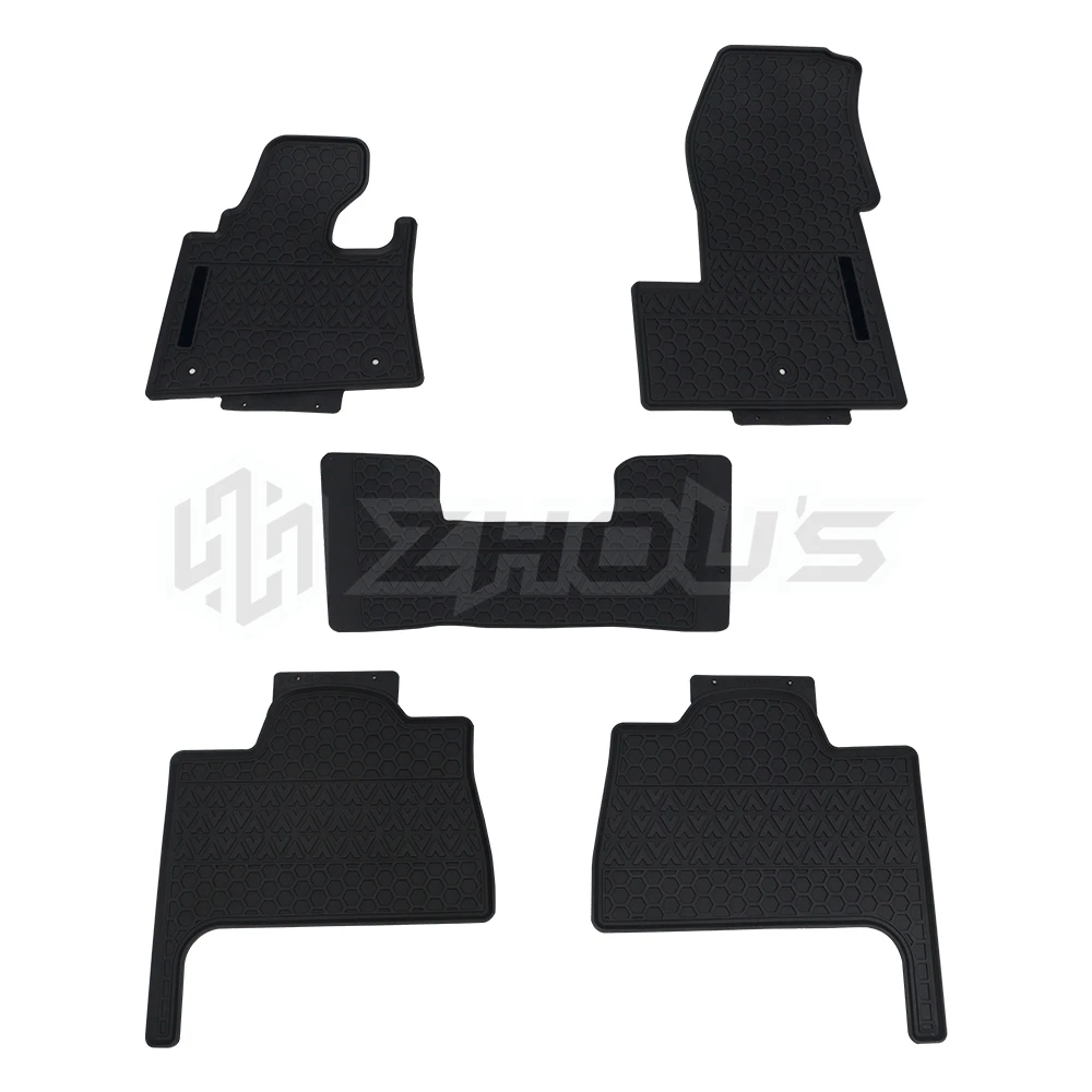 Zhous Custom Logo Waterproof Non-Slip Car Mats Foot Pad Tpe Car Floor Mats for Ineos Grenadier Accessories