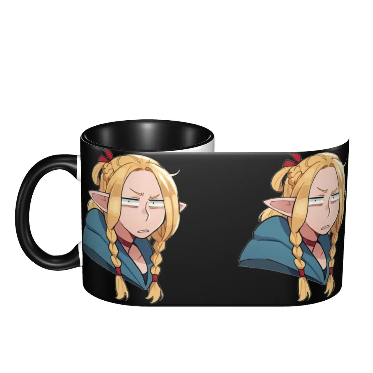 Dungeon Meshi Senshi Delicious In Dungeon Mug Ceramic Coffee Cups Tea Mugs Milk Cup Drinkware Gifts for Woman Man DIY Custom
