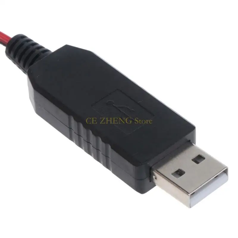 e56b 더미 배터리 어댑터 케이블 클럭 시계 장난감 히그로미터 용 1x AAA 배터리 교체